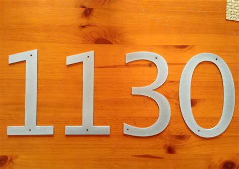 large metal house numbers uk|12 inch metal house numbers.